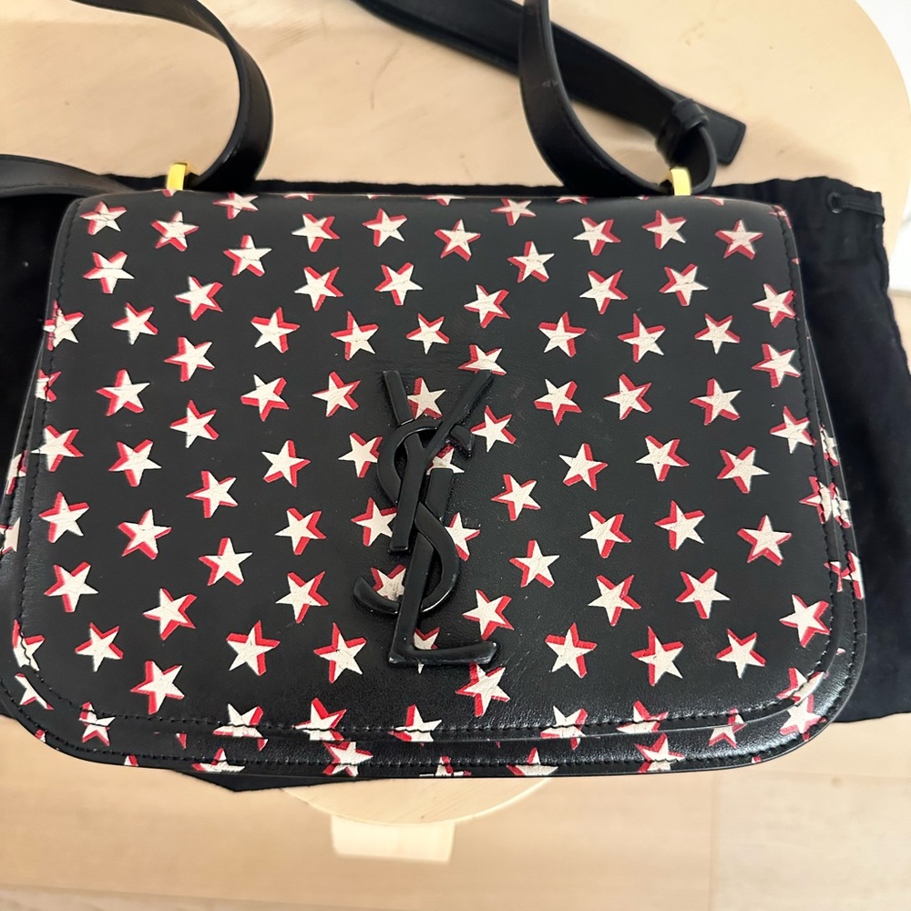 Saint Laurent Small Star Saddle Bag